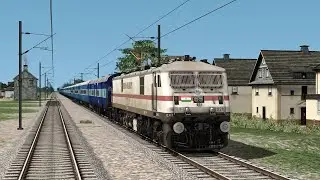 Express Train Journey With WAP7 Indian Railways Train Simulator 2021