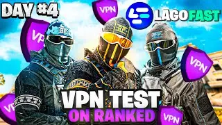 LagoFast VPN Test In Warzone RANKED | Day 4