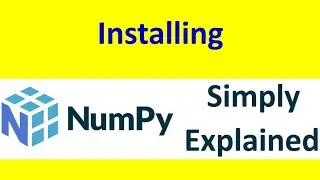 installing numpy in jupyter Notebook