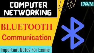 Bluetooth Communication || Networking Chapter Important Short Notes #dowithme #shortnotes#bluetooth