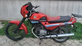Štart ČZ 180 typ 487.5 (spolupráca CAGIVA)