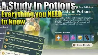 A Study In Potions : Everything you NEED to know - [Genshin Impact 2.4]