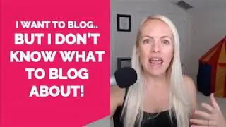 What to do when you don't know what to BLOG about