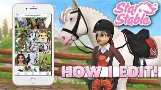 Star Stable - How I Take and Edit My Star Stable Photos! 📸🐴