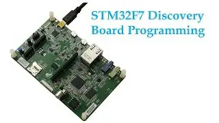 2 Interrupt, LED and Push Button Programming of STM32F7 Discovery Board