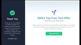 Best method for gns3 download | how to download gns3 #cisco #gns3 #netwoking