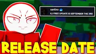 KJ OFFICIAL RELEASE DATE! THE STRONGEST BATTLEGROUNDS! ROBLOX!