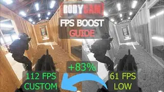 Bodycam FPS Boost Guide For Low End PCs. 83% FPS Boost With Custom Settings.