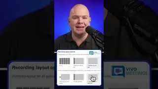 Choose Your Meeting Recording Layout