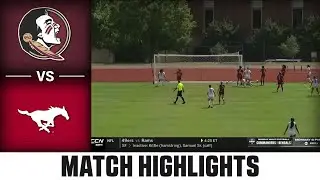 Florida State vs. SMU Match Highlights | 2024 ACC Women's Soccer