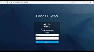 Cisco vManage SSL web certificate