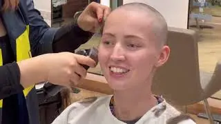 Shave all my hair побрилась налысо