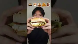 EATING VARIOUS A&W MENUS 