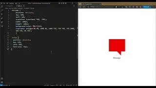 CSS Tutorial: Message Shape #html #css #tutorial #shape #message