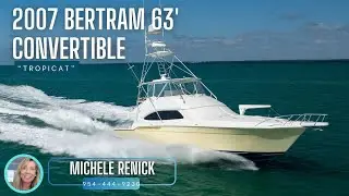 2007 Bertram 63' Convertible