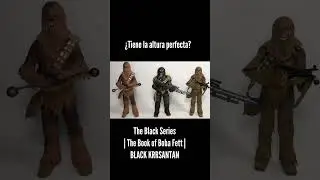 ¿Tiene la altura perfecta? | The Black Series | The Book of Boba Fett | BLACK KRRSANTAN