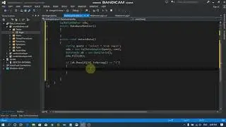 How to select data from database in asp net using c#  (visual studio)
