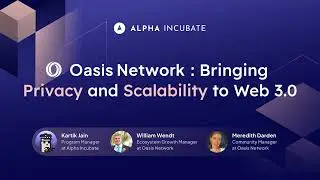 Oasis Network: Bringing Privacy and Scalability to Web 3.0
