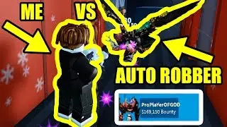 ARRESTING 200,000 BOUNTY AUTO ROBBER!!! | Roblox Jailbreak Winter Update