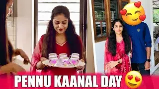 ANJI PENNUKAANAL DAY ❤️ ചെക്കന്റെ FACE REVEAL