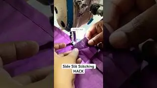 Side slit sewing hack 