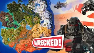 Fortnite Chapter 5 Season 3 WRECKED OFFICIAL MAP!