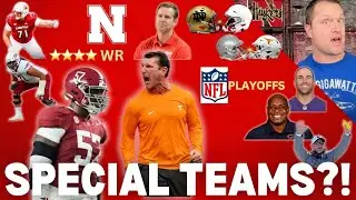 MAJOR Portal Additions/Update For NEBRASKA! Special Teams Coord. UPDATE, Husker B-BALL & Playoffs!