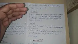 Drinking water quality / Environmental engineering