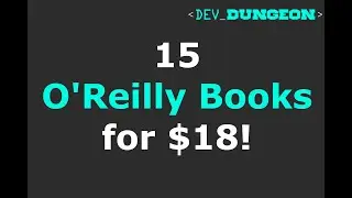 15 O'Reilly tech books for $18