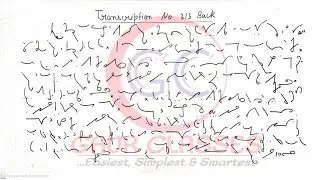 Tr 313 Back | 100 WPM English Dictation English dictation | 100 WPM | SSC Shorthand by Achal Gaur