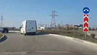 Крым. трасса Саки- Евпатория 2024, м×× на дороге, едем