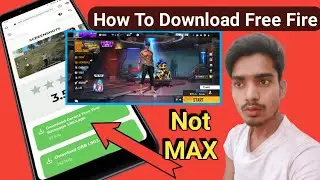 How To Download Free Fire || Not Max || How To Use || Apk File || QRPN