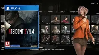 Resident Evil 4 Remake save data 100% unlock PS4 Hen 