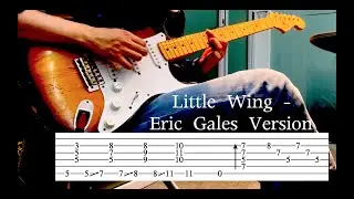 Guitar Lesson | Jimi Hendrix - Little Wing(Eric Gales Version) with TAB