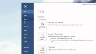 How To Edit PDF Files for Free using Word 2013