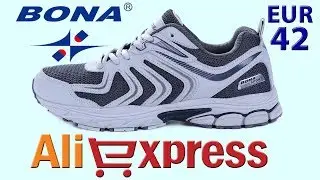 Обзор летние кроссовки BONA из Китая с AliExpress