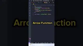 How to use arrow functions in javascript 