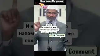 Положение Мусульман на сегодняшний дни 