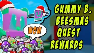 🍬Gummy Bear Beesmas Quest Done [REWARDS] | Bee Swarm Simulator
