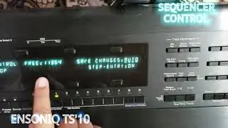 ENSONIQ TS'10  - SEQUENCER CONTROL