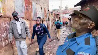 SHOCKING! Inside Kenya's WORST Slum. I made a security guard cry 😭