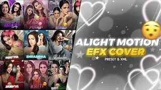 Alight Motion 10 EFX Cover 📍 | XML File | Alight Motion | Rajj Editz |