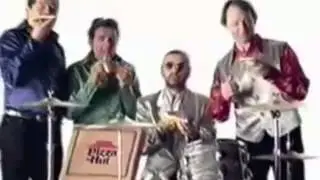 The Beatles Meet The Monkees Pizza Hut commercial