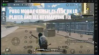 PUBG MOBILE GAMEPLAY TEST ON LD PLAYER | LD PLAYER BEST SETTINGS