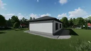 Презентация проекта одноэтажного дома площадью 95кв.м. с мастер-спальней