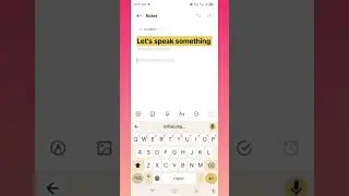 Voice Typing on Google Keyboard