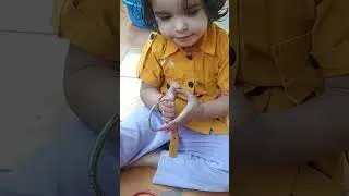 baby playing with bangles 