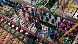 Snazzy fx : tidal wave with Verbos touch plate keyboard and wow and flutter / Bubblesound Adsr