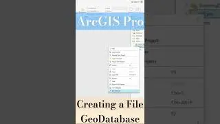 🗂️ Master the Art of File Geodatabase Creation!📁💻 Develop Your GIS Skills! 🚀#gis #techtutorials