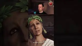 Толи угрожает, толи отблагодарить хочет  AC Odyssey (Одиссея)